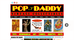 Desktop Screenshot of popdaddyvintage.com
